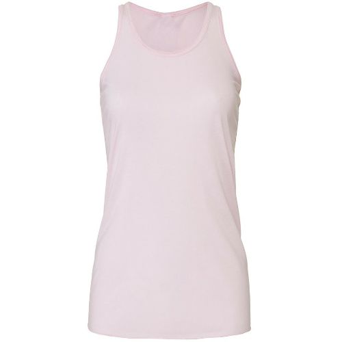 Bella Canvas Flowy Racerback Tank Top Soft Pink